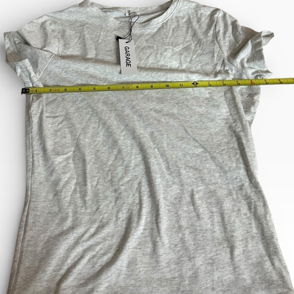 NWT Garage Gray Half Sleeve Tshirt - Picture 5 of 7